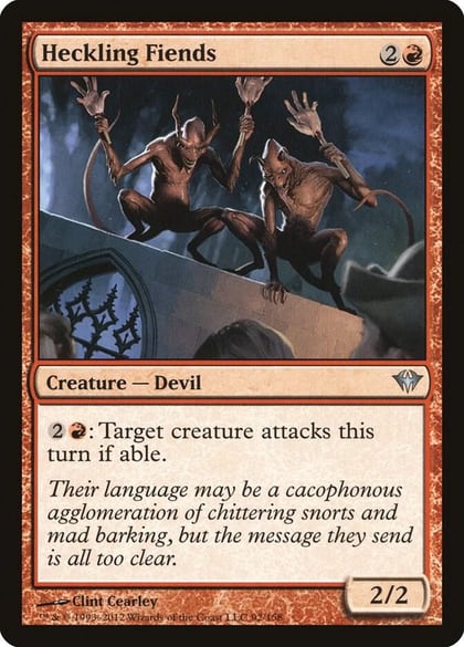 Heckling Fiends, Dark Ascension 92
