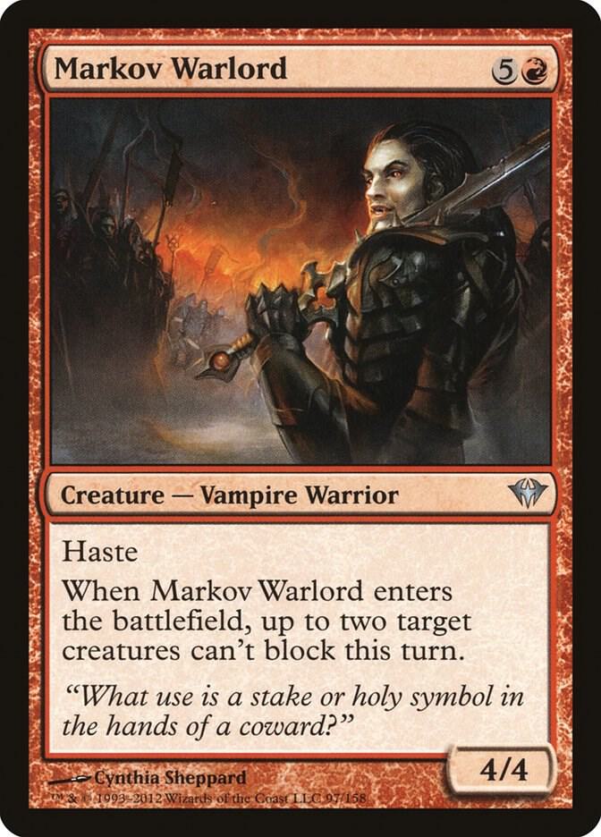 Markov Warlord, Dark Ascension 97
