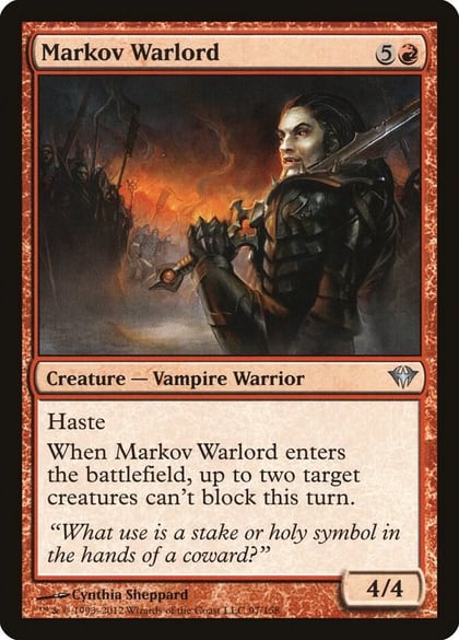 Markov Warlord, Dark Ascension 97