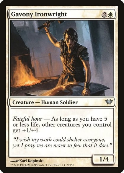 Gavony Ironwright, Dark Ascension 9