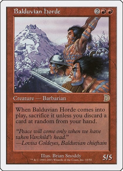 Balduvian Horde, Deckmasters Garfield vs Finkel 10