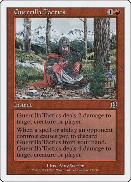 Guerrilla Tactics (13a), Deckmasters Garfield vs Finkel 13a