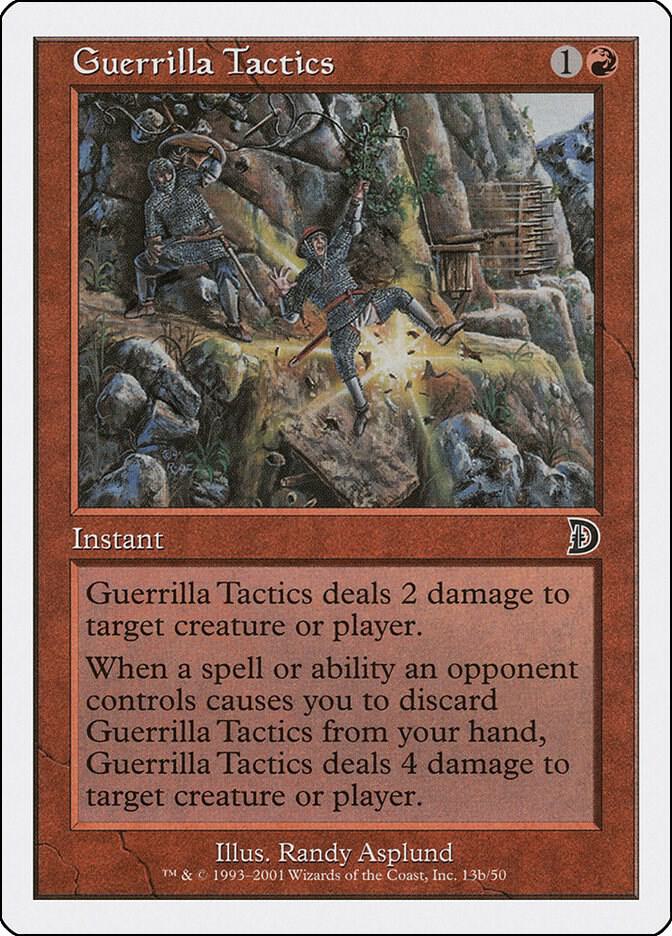 Guerrilla Tactics (13b), Deckmasters Garfield vs Finkel 13b