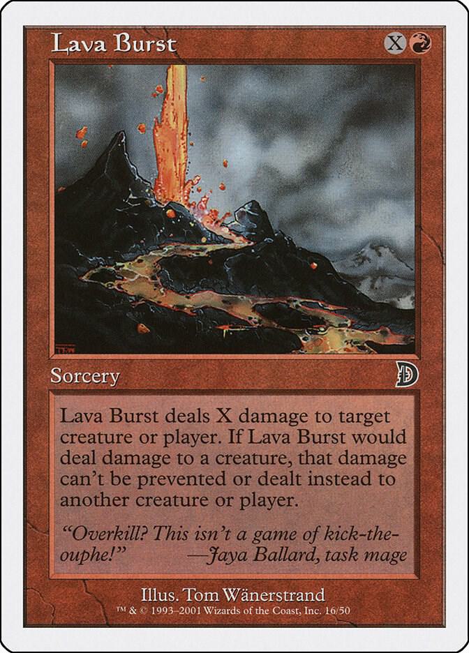 Lava Burst, Deckmasters Garfield vs Finkel 16