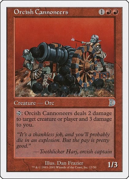 Orcish Cannoneers, Deckmasters Garfield vs Finkel 17