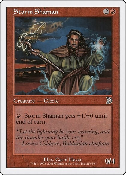 Storm Shaman (21b), Deckmasters Garfield vs Finkel 21b