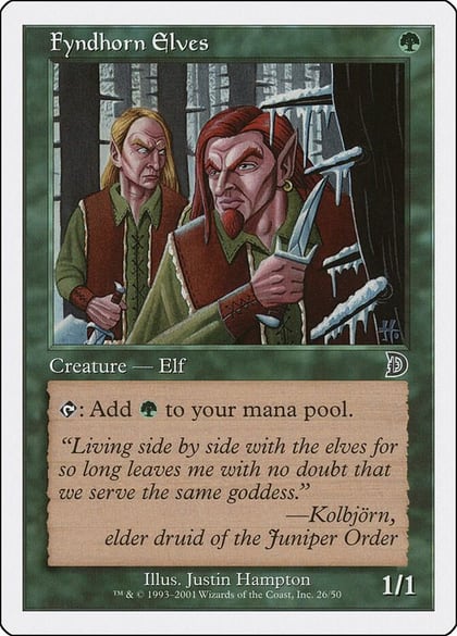 Fyndhorn Elves, Deckmasters Garfield vs Finkel 26