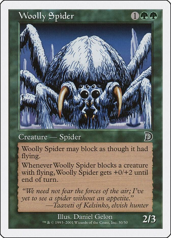 Woolly Spider, Deckmasters Garfield vs Finkel 30