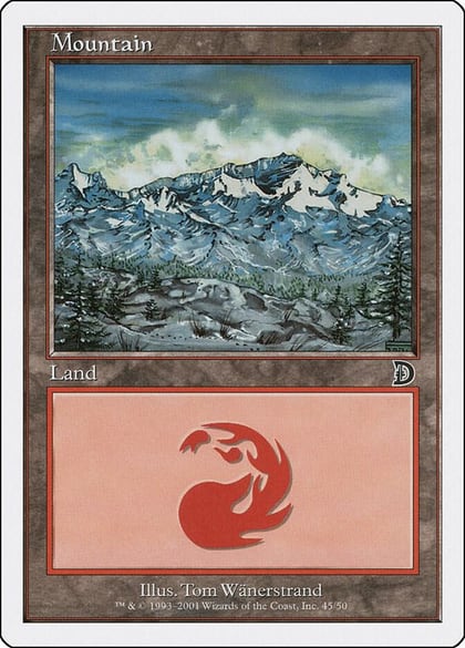 Mountain (45), Deckmasters Garfield vs Finkel 45
