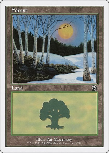 Forest (50), Deckmasters Garfield vs Finkel 50