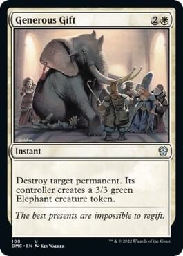 Generous Gift, Commander: Dominaria United 100