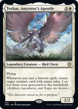 Teshar, Ancestor's Apostle, Commander: Dominaria United 105