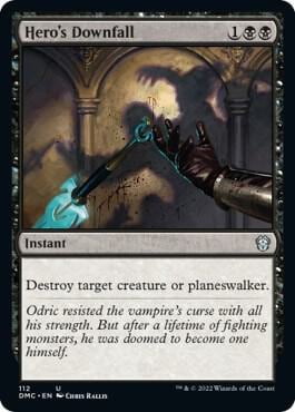 Hero's Downfall, Commander: Dominaria United 112