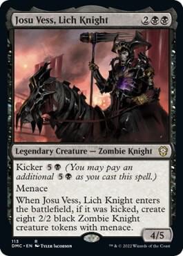 Josu Vess, Lich Knight, Commander: Dominaria United 113