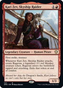 Kari Zev, Skyship Raider, Commander: Dominaria United 123