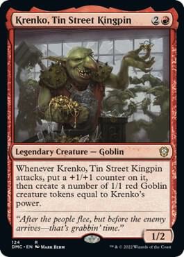 Krenko, Tin Street Kingpin, Commander: Dominaria United 124