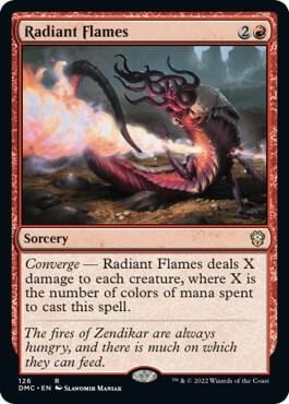 Radiant Flames, Commander: Dominaria United 126