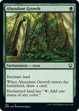 Abundant Growth, Commander: Dominaria United 128