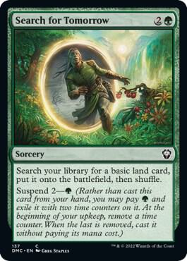 Search for Tomorrow, Commander: Dominaria United 137