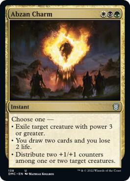 Abzan Charm, Commander: Dominaria United 138