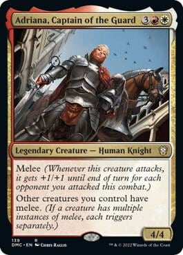 Adriana, Captain of the Guard, Commander: Dominaria United 139