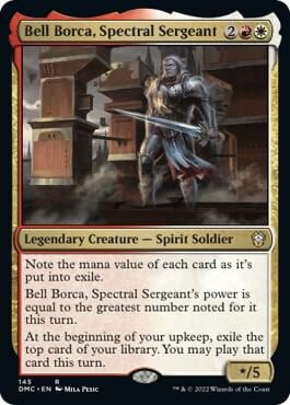 Bell Borca, Spectral Sergeant, Commander: Dominaria United 145