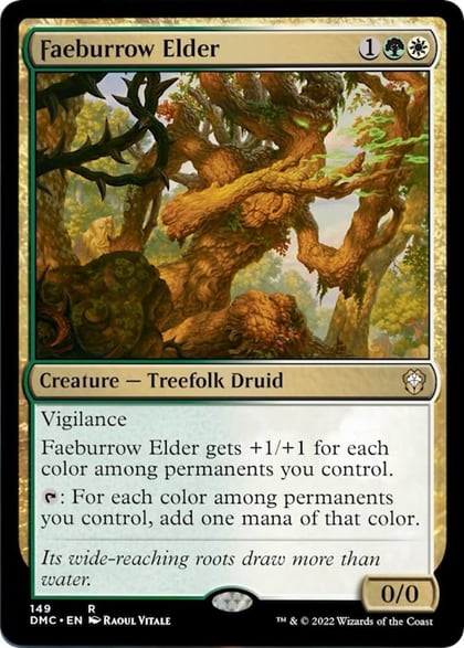 Faeburrow Elder, Commander: Dominaria United 149