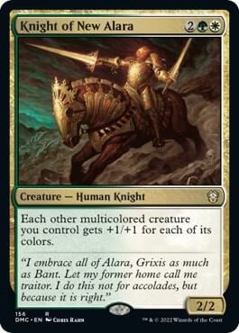 Knight of New Alara, Commander: Dominaria United 156