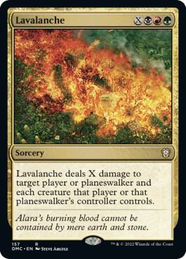 Lavalanche, Commander: Dominaria United 157