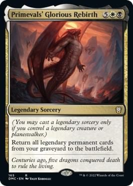 Primevals' Glorious Rebirth, Commander: Dominaria United 165