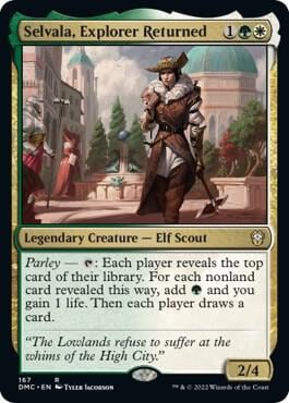 Selvala, Explorer Returned, Commander: Dominaria United 167