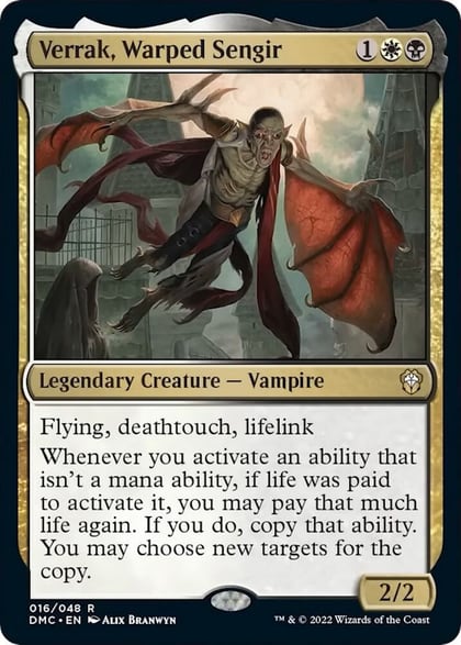 Verrak, Warped Sengir, Commander: Dominaria United 16