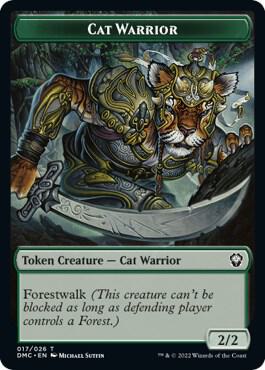 Cat Warrior Token, Commander: Dominaria United 17