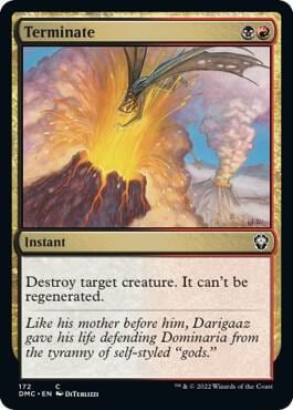 Terminate, Commander: Dominaria United 172