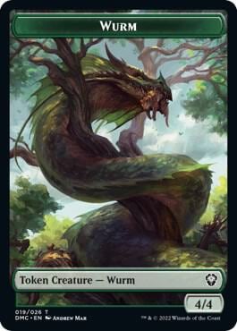 Wurm Token, Commander: Dominaria United 19