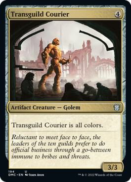 Transguild Courier, Commander: Dominaria United 194