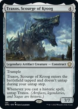 Traxos, Scourge of Kroog, Commander: Dominaria United 195