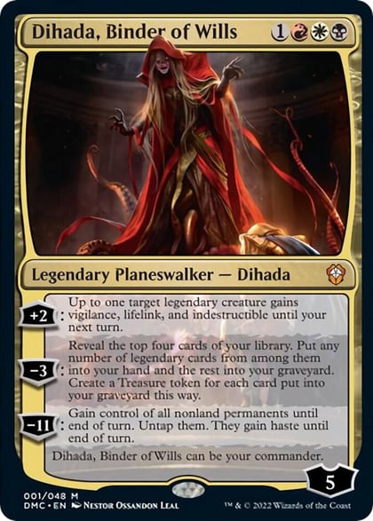 Dihada, Binder of Wills, Commander: Dominaria United 1