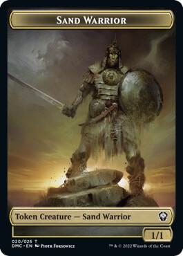 Sand Warrior Token, Commander: Dominaria United 20