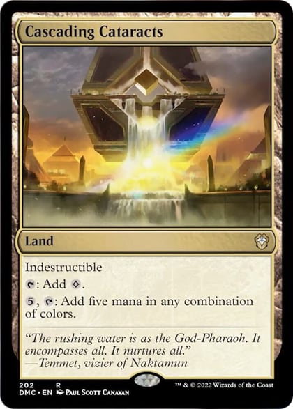 Cascading Cataracts, Commander: Dominaria United 202