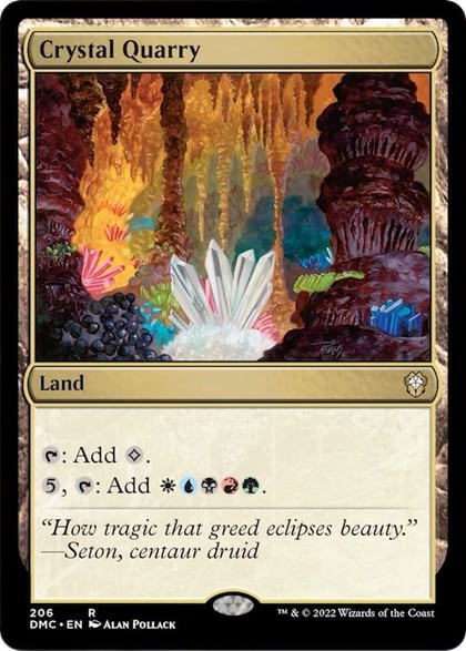 Crystal Quarry, Commander: Dominaria United 206