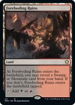Foreboding Ruins, Commander: Dominaria United 211