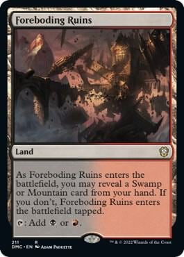 Foreboding Ruins, Commander: Dominaria United 211