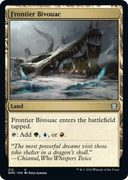 Frontier Bivouac, Commander: Dominaria United 212