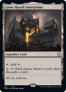 Geier Reach Sanitarium, Commander: Dominaria United 213