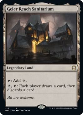 Geier Reach Sanitarium, Commander: Dominaria United 213