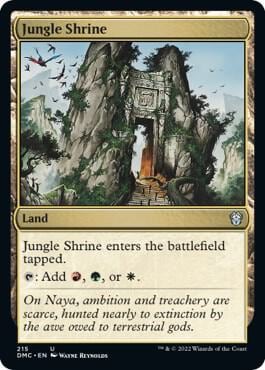 Jungle Shrine, Commander: Dominaria United 215