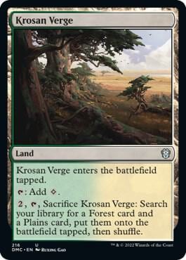 Krosan Verge, Commander: Dominaria United 216