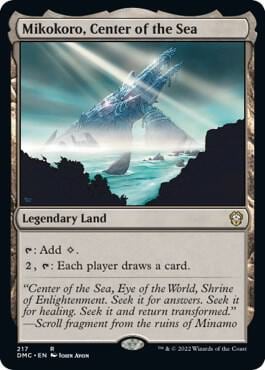 Mikokoro, Center of the Sea, Commander: Dominaria United 217