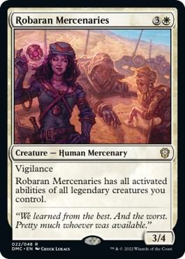 Robaran Mercenaries, Commander: Dominaria United 22